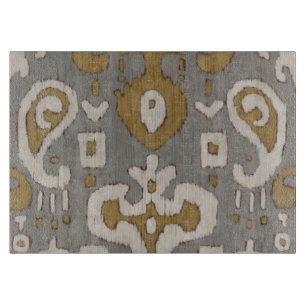 Ochre Ikat I