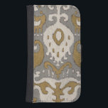 Ochre Ikat II Galaxy S4 Plånboksfodral<br><div class="desc">Mönster</div>
