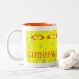 Ochun Goddess flod Stars Två-Tonad Mugg