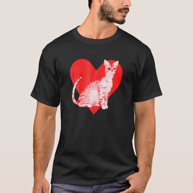 Ocicat katt t shirt (Framsida)