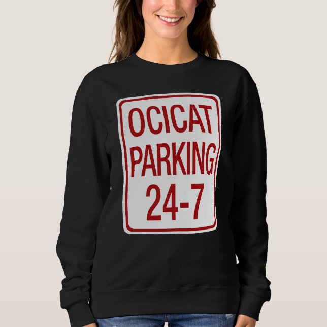 Ocicat Parkering T Shirt (Framsida)