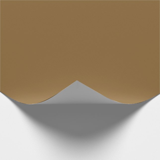 Ocker | Inpackningspapper Presentpapper (Hörn)