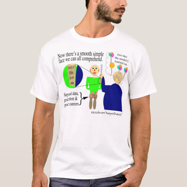 Ockhams rakkniv t-shirt (Framsida)