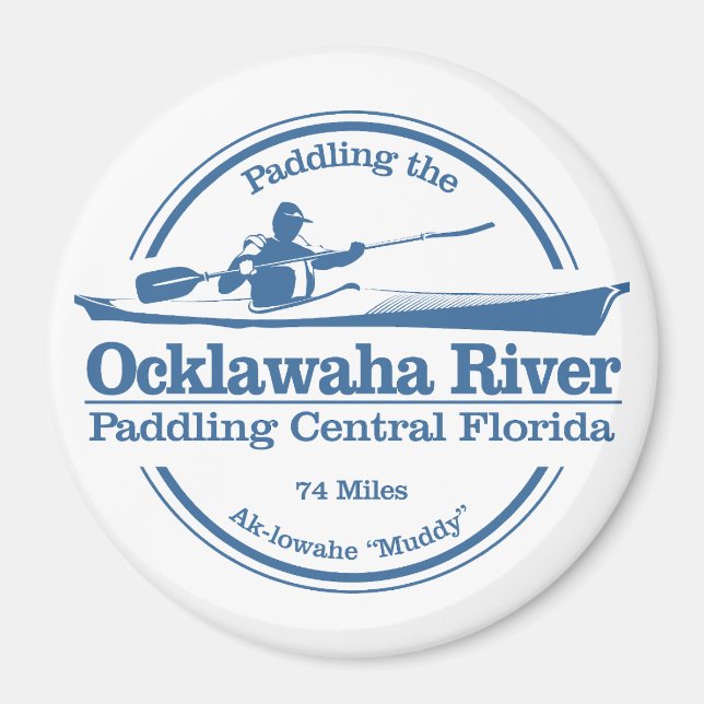 Ocklawaha River (SK) Magnet (Framsidan)