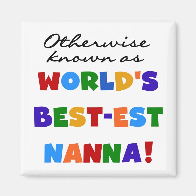 Också känd som Bästa Nanna-presenter Magnet (Framsidan)