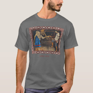 Ockult Baba Yaga slavisk gotisk grunge Satan skräc T Shirt