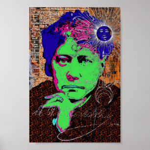 Ockult esoterisk New Agerörelsen för Helena Poster