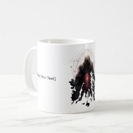 Ockult figur Mörk konst Kaffemugg