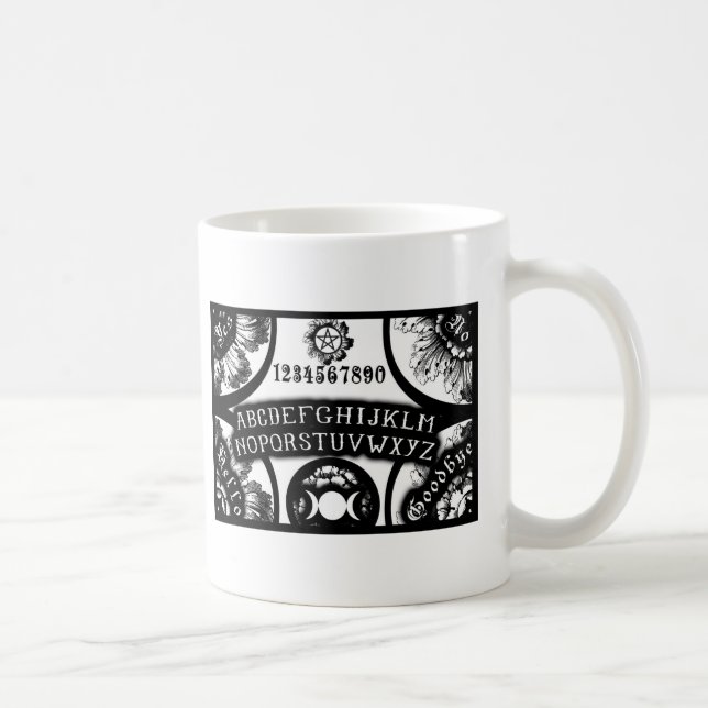 Ockult magisamtal stiger ombord design kaffemugg (Höger)