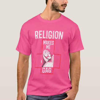 Ockult satanism satanisk nunna religion gör mig G T Shirt