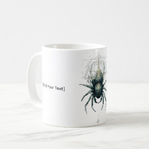 Ockult Spindel Mystisk Geometri Mörk Kaffemugg