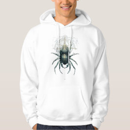Ockult Spindel Mystisk Geometri Mörk Konst Hoodie