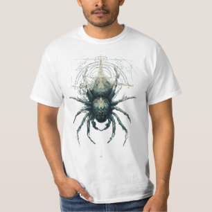 Ockult Spindel Mystisk Geometri Mörk Konst T-Shirt