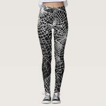 Ockult stil för kallt spöklikt spindelnätmönster