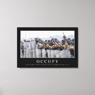 Ockupation: inspirationsoffert canvastryck