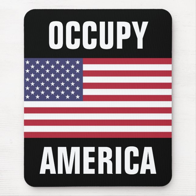 ockupera america musmatta (Framsidan)