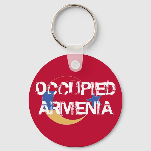 Ockuperad Armenietankedja Nyckelring (Framsida)