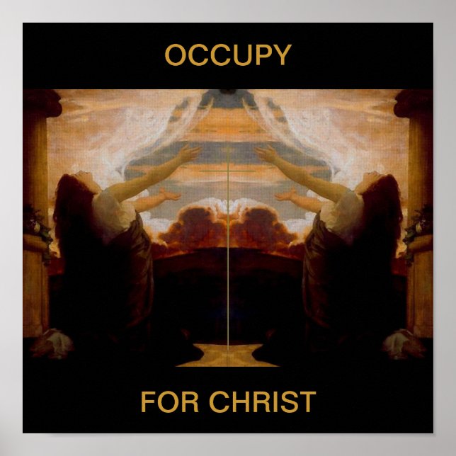 OCKUPY FOR CHRIST POSTER (Framsidan)