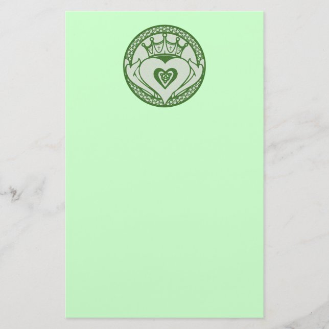 O'Claddagh Brevpapper (Framsida)