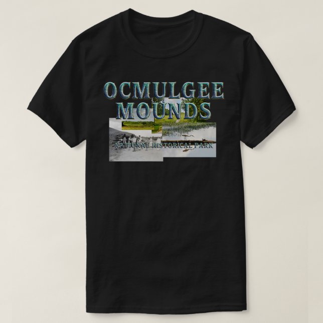Ocmulgee Mounds TShirt T Shirt (Design framsida)