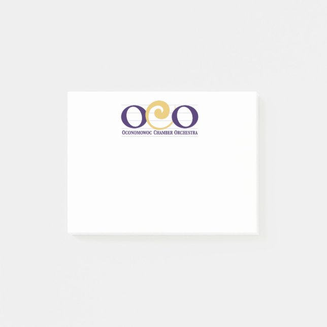 OCO-bokför anteckningar Post-it Block (Framsida)