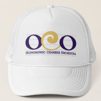 OCO Logotyp Hat - Vit - stil 2 Keps