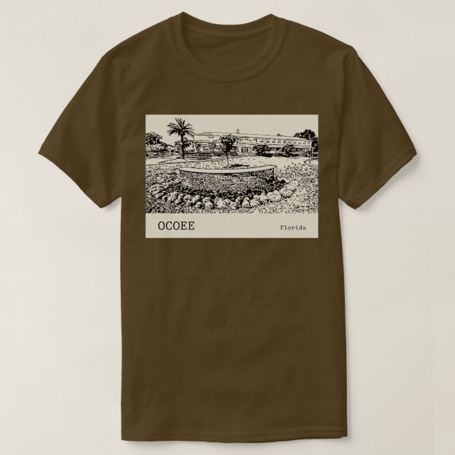 Ocoee Florida TShirt 1 T Shirt (Design framsida)