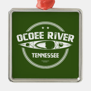 Ocoee River, Tennessee Julgransprydnad Metall