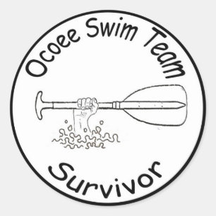 Ocoee Simma Team-dekal Runt Klistermärke
