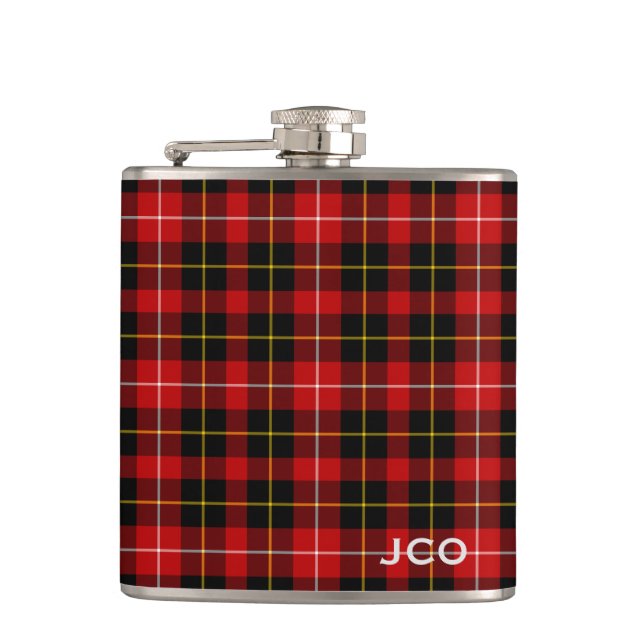 O'Connell Tartan Monogram Red and Black Play Fickplunta (Framsidan)
