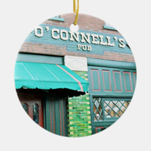 O'Connell's, Irish Pub, St Louis Julgransprydnad Keramik