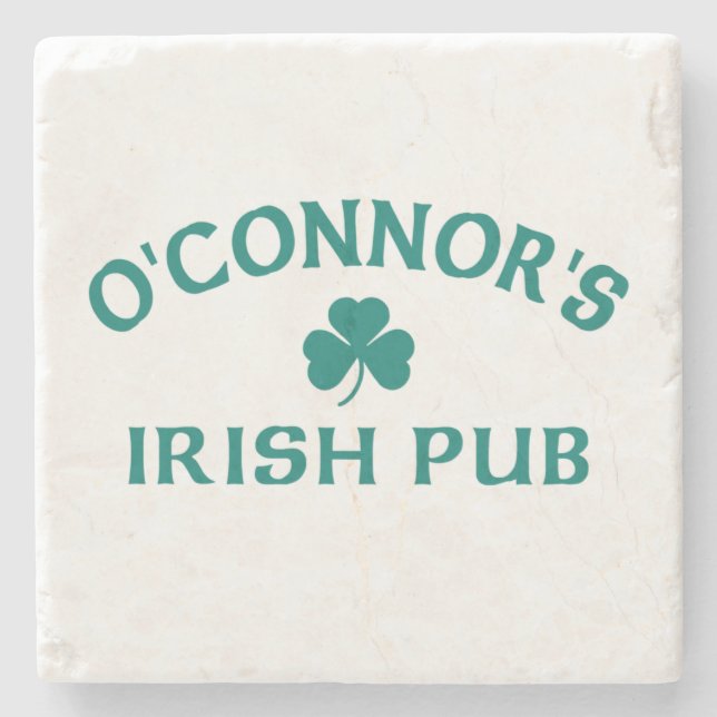 O'Connors Irländska Pub Stenunderlägg (Framsidan)
