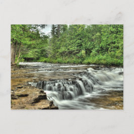 Ocqueoc Falls, Michigan Vykort