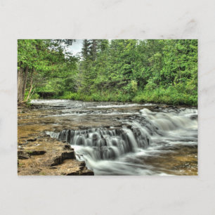 Ocqueoc Falls, Michigan Vykort