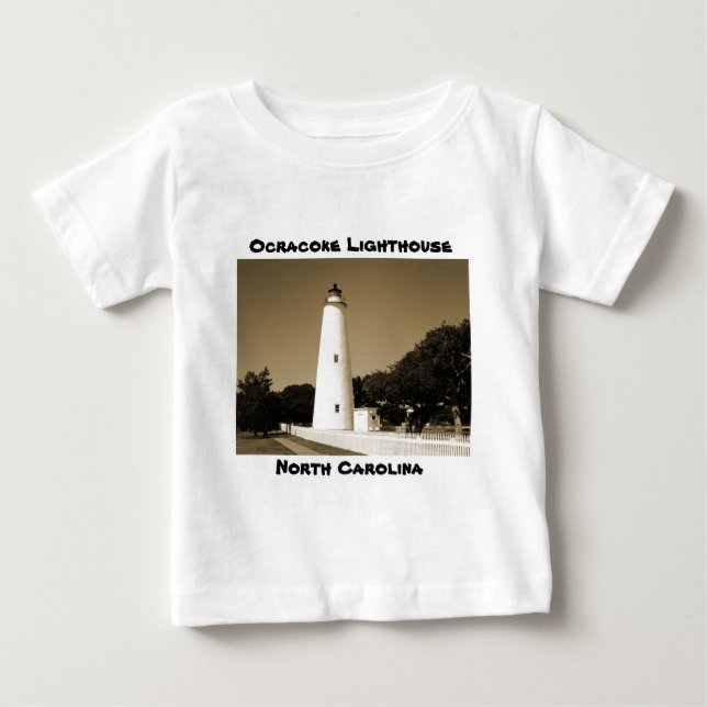 Ocracoke fyr t-shirt (Framsida)