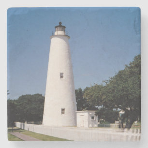 Ocracoke fyr underlägg sten
