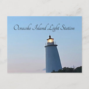 Ocracoke Island Light Station Vykort