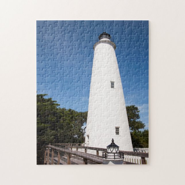 Ocracoke Island Lighthouse Pussel (Vertikal)