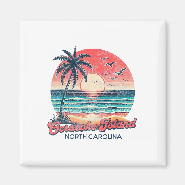 Ocracoke Island Magnet (Framsidan)