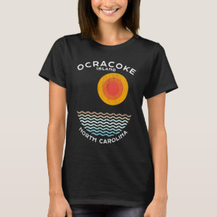 Ocracoke Island NC Summertime Vacationing Squiggly T Shirt