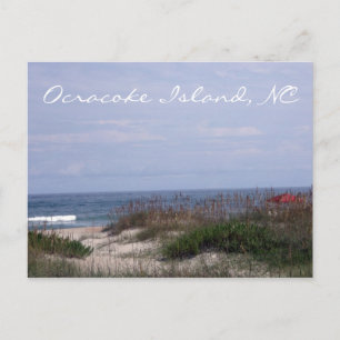 Ocracoke Island, NC-vykort Vykort