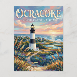 Ocracoke Island, North Carolina USA -> Ocracokeön, Vykort