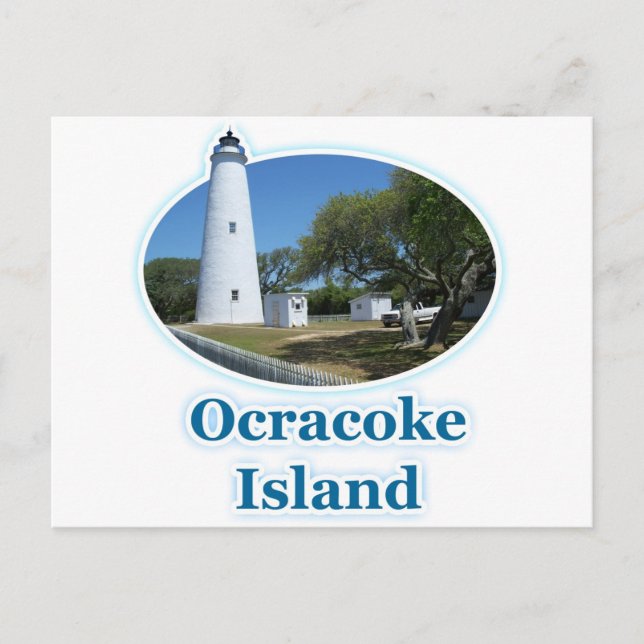 Ocracoke Island, North Carolina Vykort (Framsida)