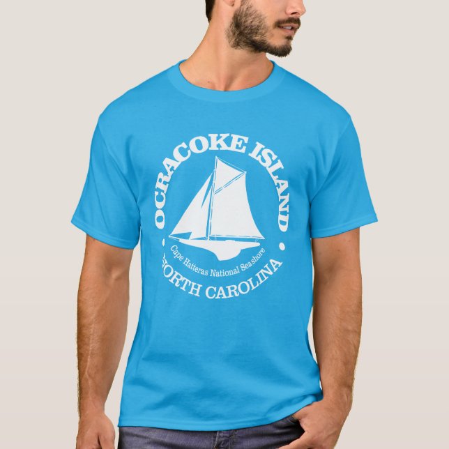 Ocracoke Island (slinga) T Shirt (Framsida)