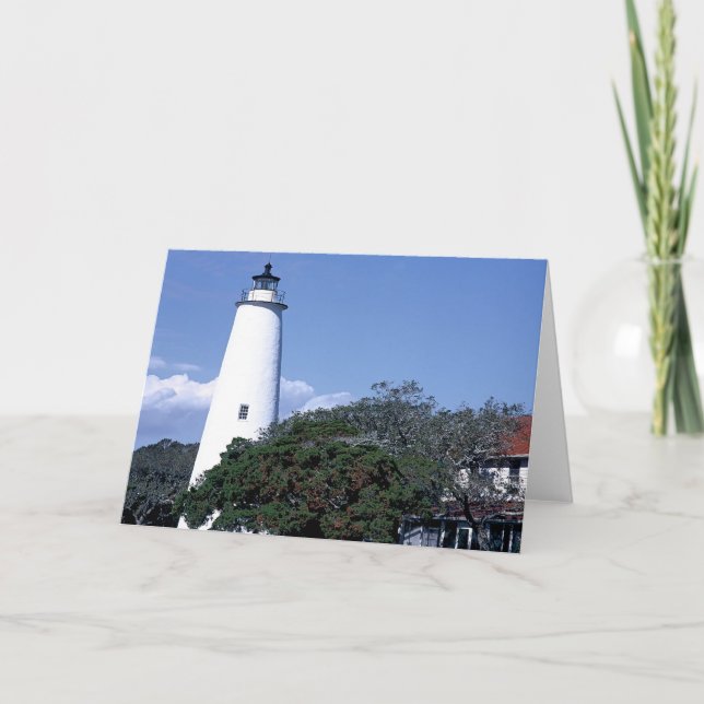 Ocracoke Lighth Kort (Framsida)
