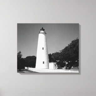Ocracoke Lighthouse Canvastryck
