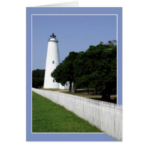 Ocracoke Lighthouse Hälsningskort