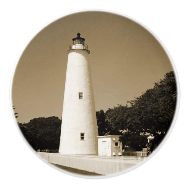 Ocracoke Lighthouse Knopp (Framsidan)