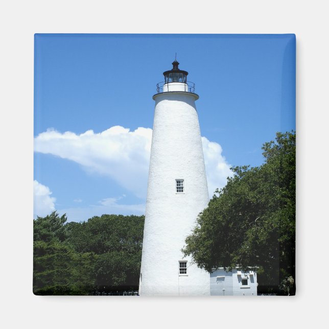 Ocracoke Lighthouse Magnet (Framsidan)