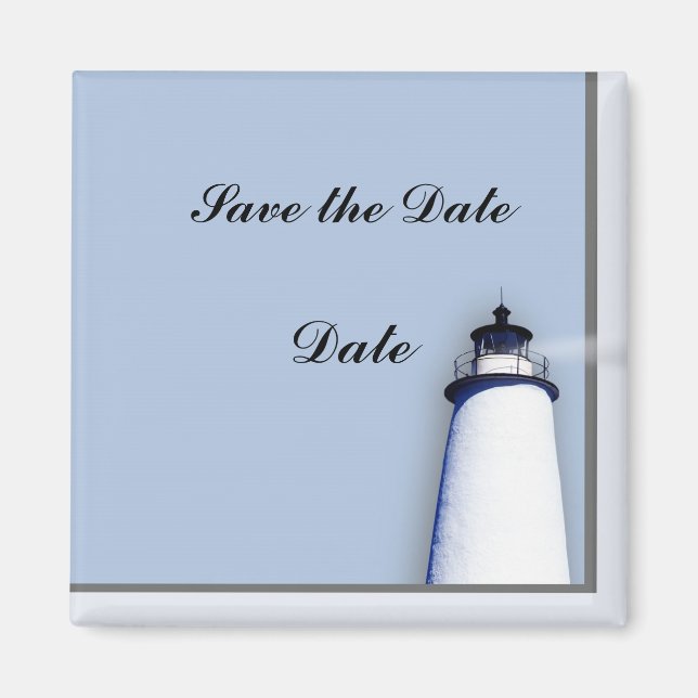 Ocracoke Lighthouse Magnet (Framsidan)